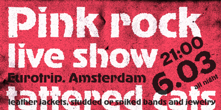 AdverGothic Font Family插图5