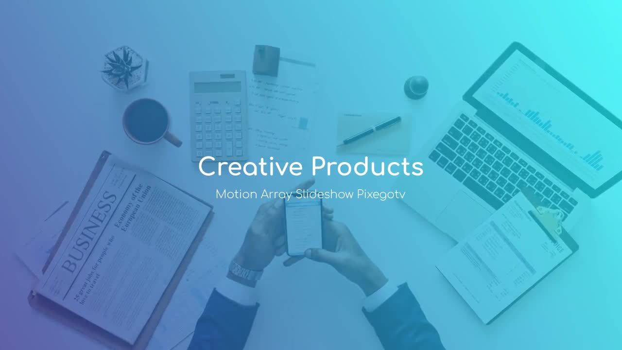 素材库精选pr模板业务展示素材