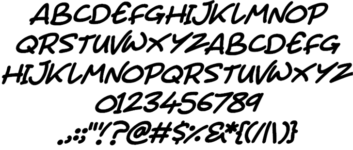 Juice Monster font插图2