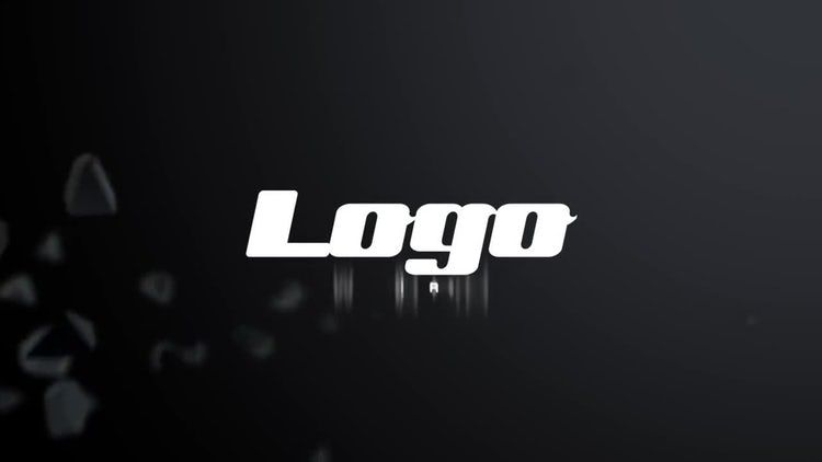 魔方粉碎激进徽标一个很棒的素材库网精选fcpx模板