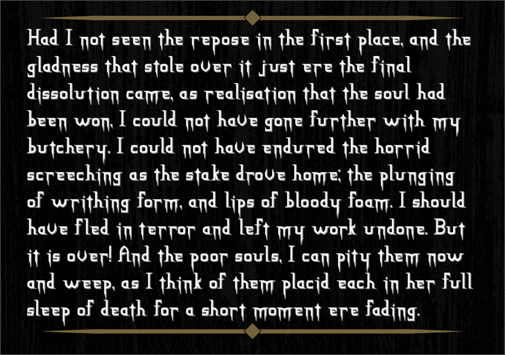 NECK ROMANCER font插图2