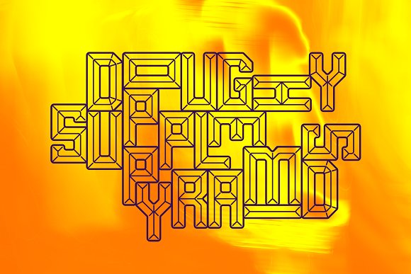 Soft Facets Font插图5