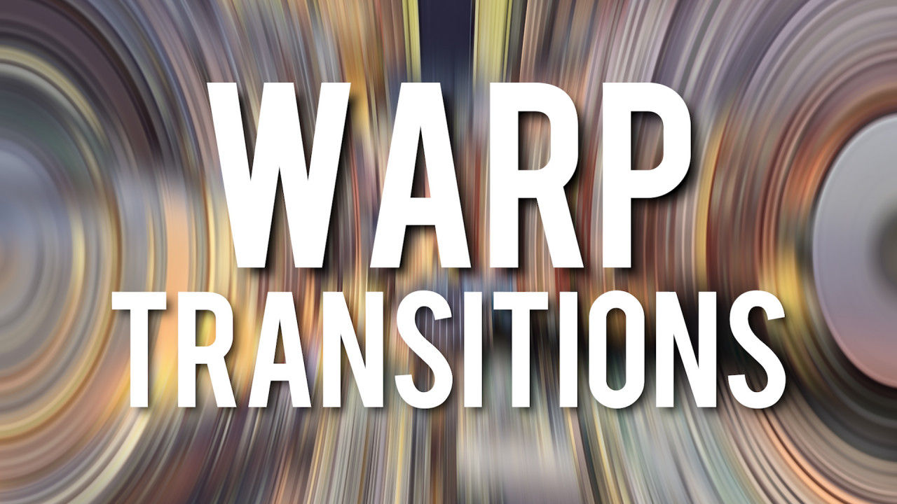 时尚简单的经线过渡商业媒体活动片头素材库推荐PR模板