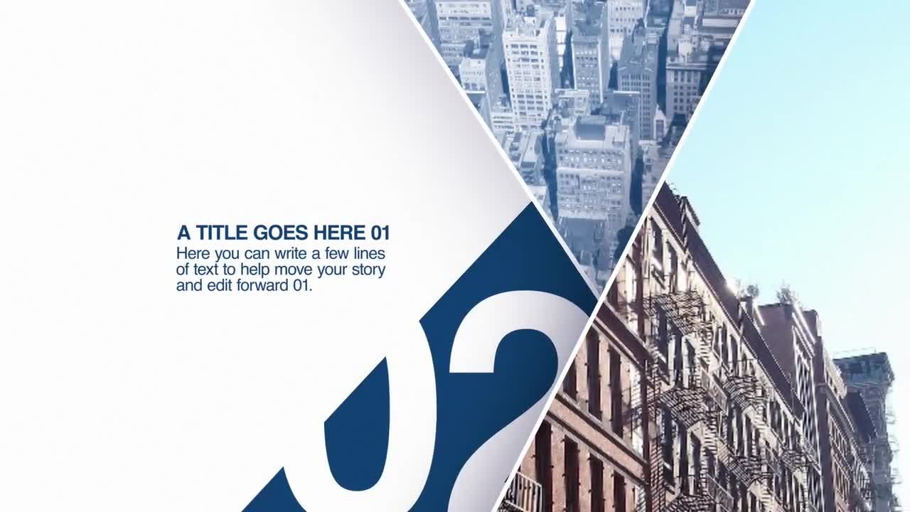 现代时尚的商业促销素材库精选AE模板