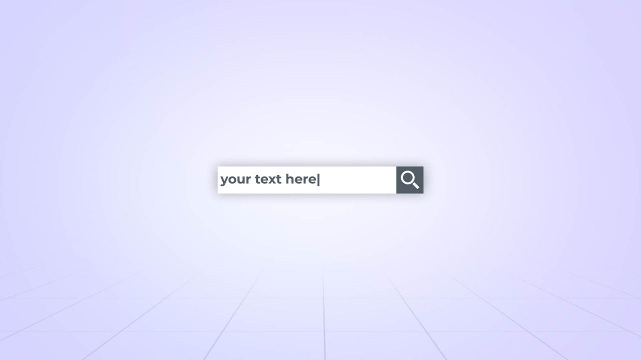 动态动画搜索引擎动画徽标素材库精选AE模板