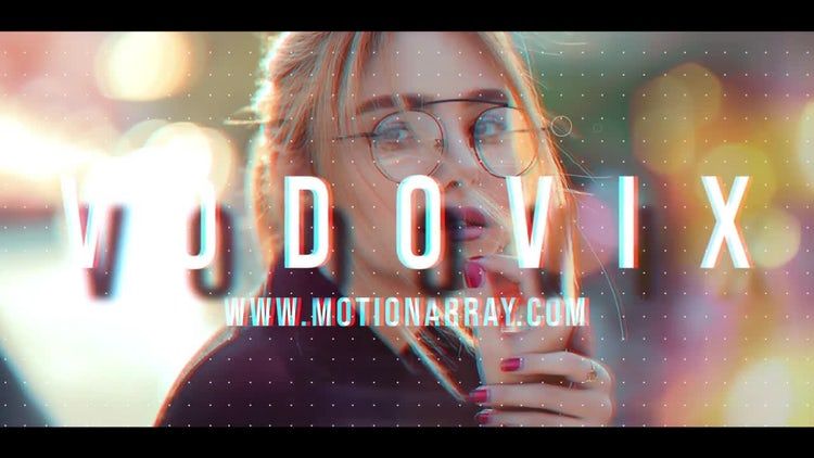 时尚活力的文字开场白素材库精选AE模板