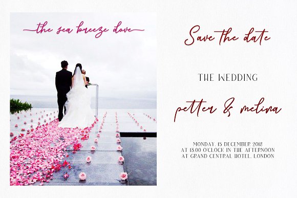 Githa Lovely | Font Duo插图5