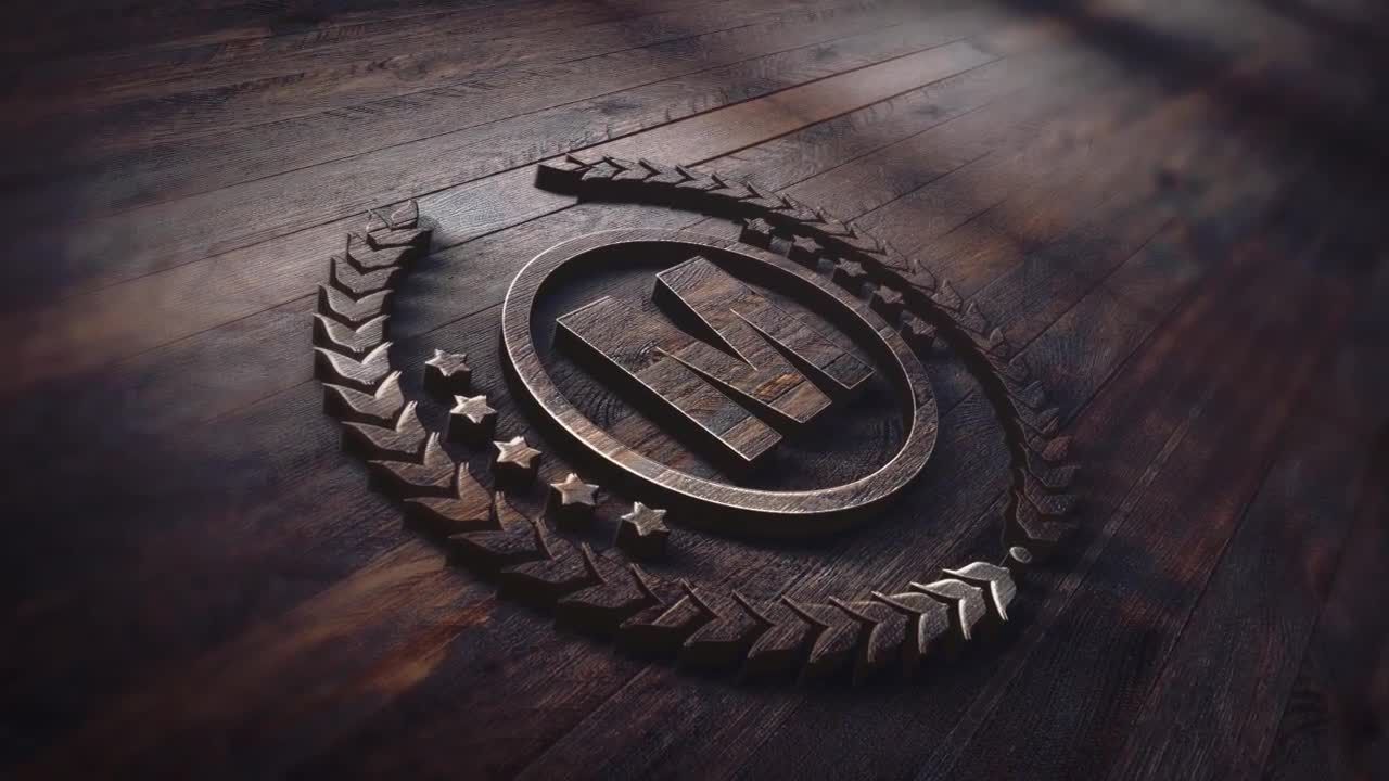 木质纹理图标素材库精选AE模板