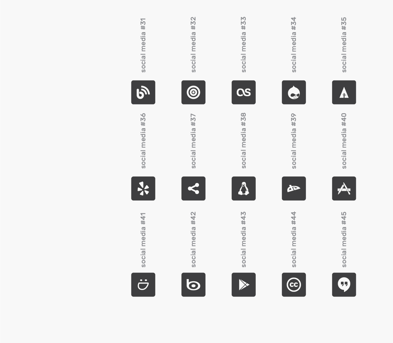 可自定义品牌颜色网页&图形设计彩色矢量素材库精选图标 Branded Color Icons插图(14)
