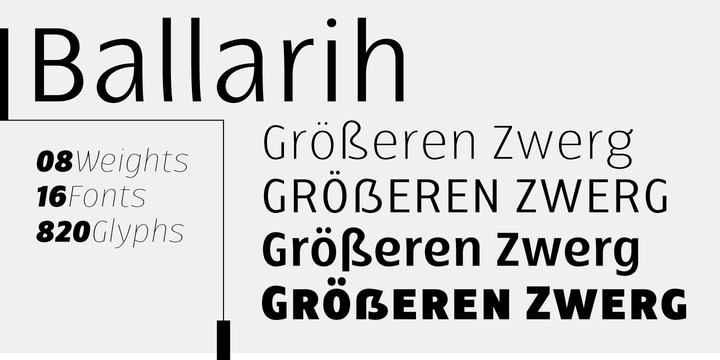 Ballarih Font Family插图2