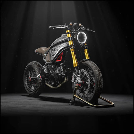 定制杜卡迪摩托车素材之家精选3D模型