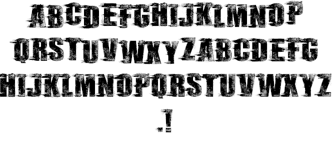 Rebel Scene_Demo font插图1