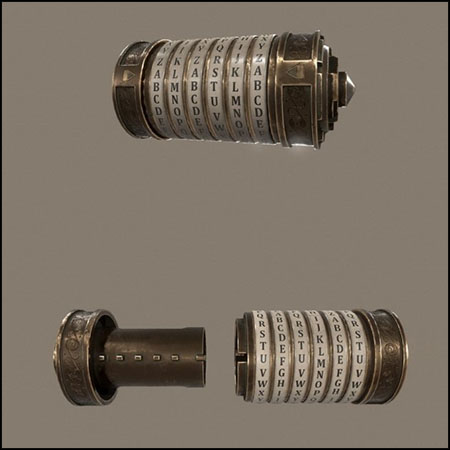 达芬奇密码锁素材之家精选3D模型