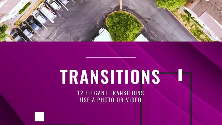 12个排版过渡素材库精选AE模板