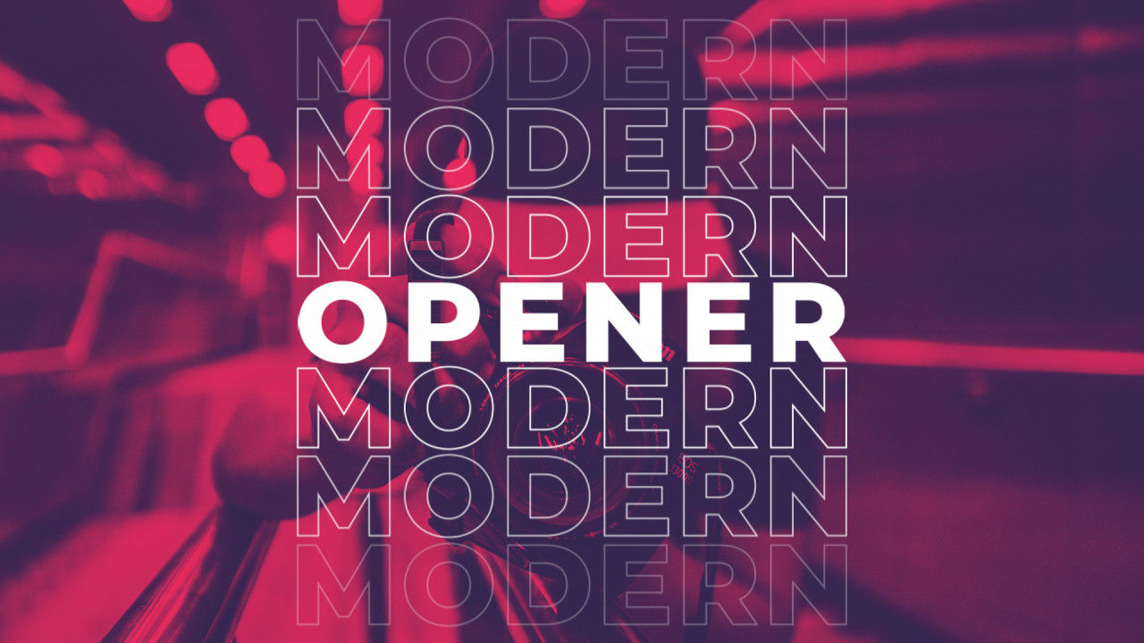 时尚的新潮 素材库精选AE模板