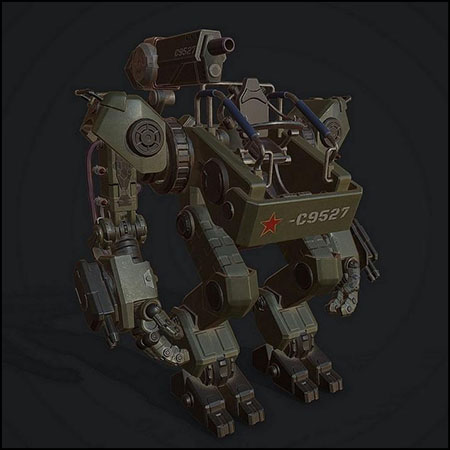 军用外骨骼助行器素材之家精选3D模型