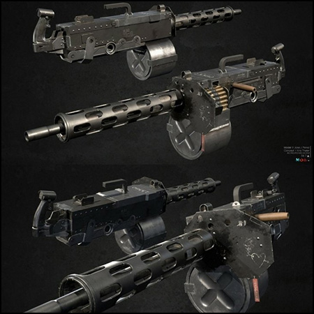 加特林重型机枪素材之家精选3D模型