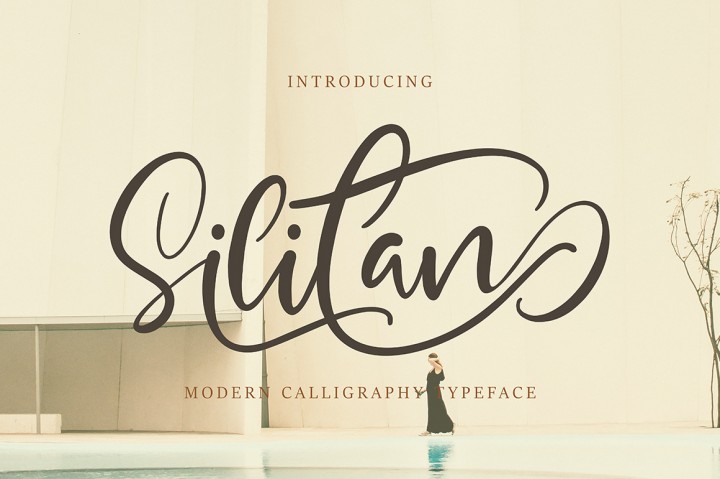 Silitan Font素材之家精选英文字体