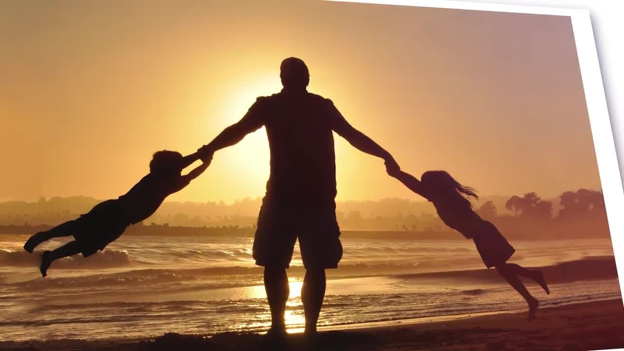 设计独特的回忆照片幻灯片展示Pr模板