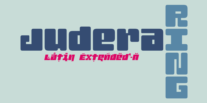 Judera Font Family素材之家精选英文字体