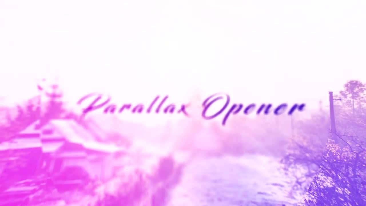 时尚视觉特效促销介绍视频开场素材库精选AE模板