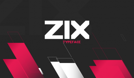 Zix Typeface素材之家精选英文字体