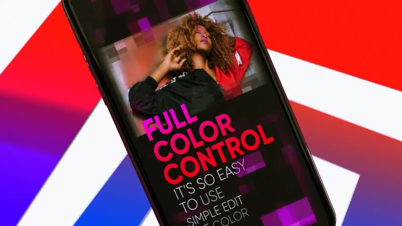 明亮的动态动画垂直促销素材库精选AE模板