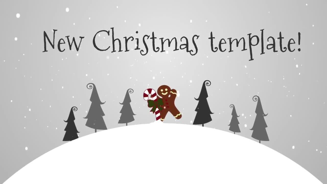 圣诞节快乐素材库精选AE模板