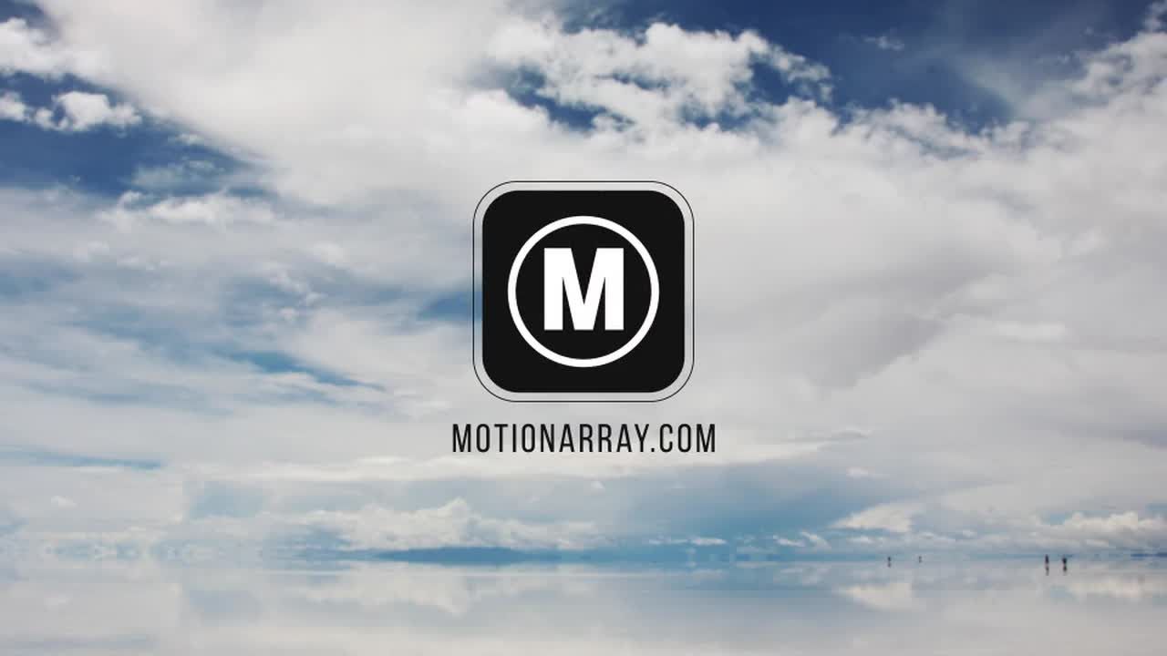 充满活力的毛刺徽标视频简介素材库精选AE模板Logo Glitch