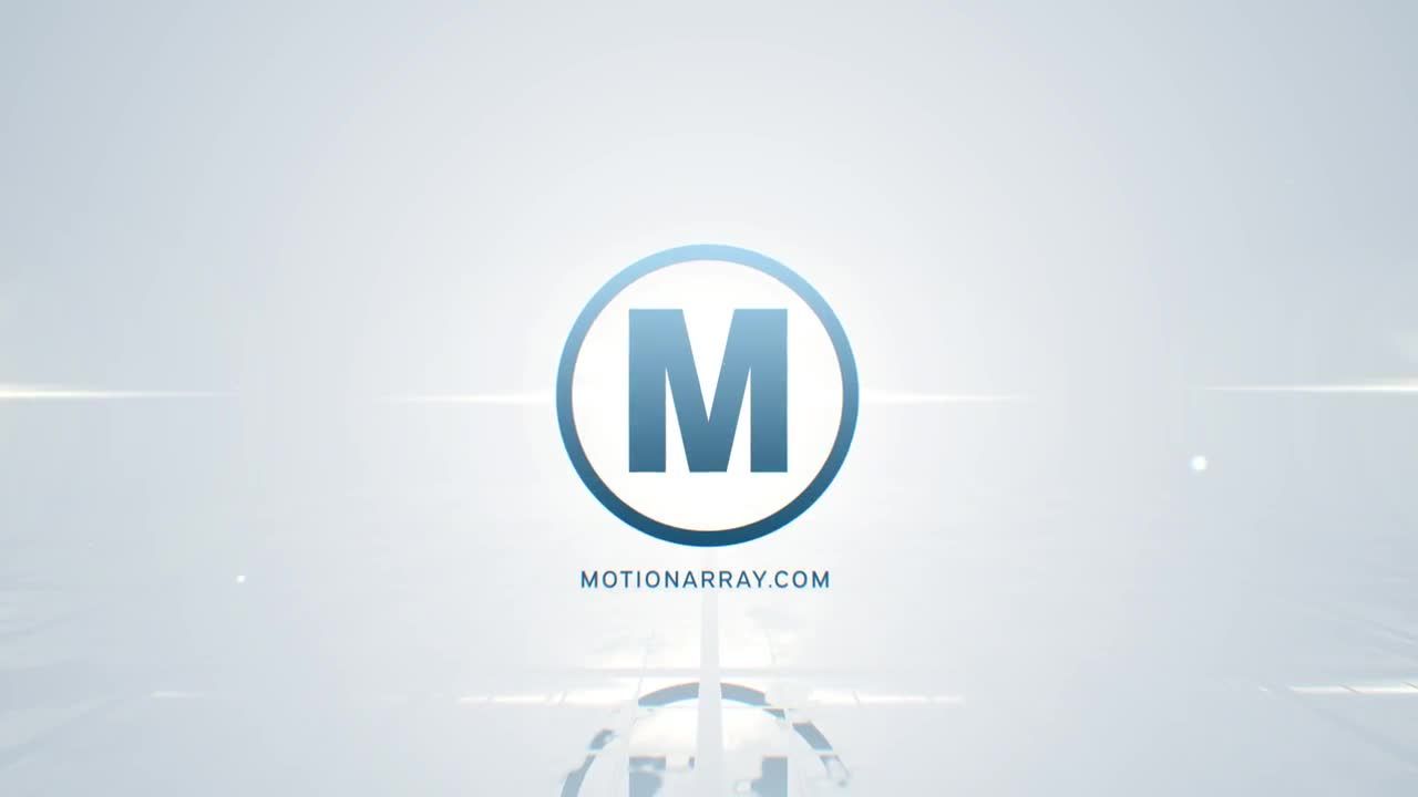 优雅闪光灯背景公司标志Logo展示素材库精选AE模板