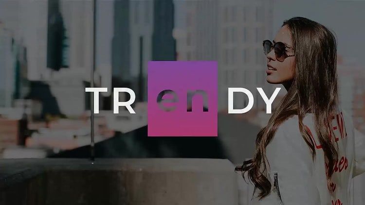 优雅的快速转场动态动画ae模板