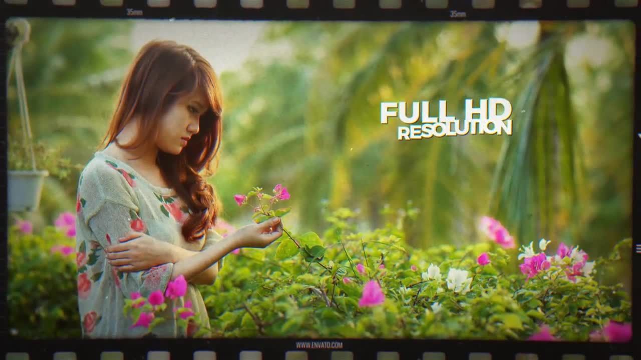 电影卷故事素材库精选AE模板