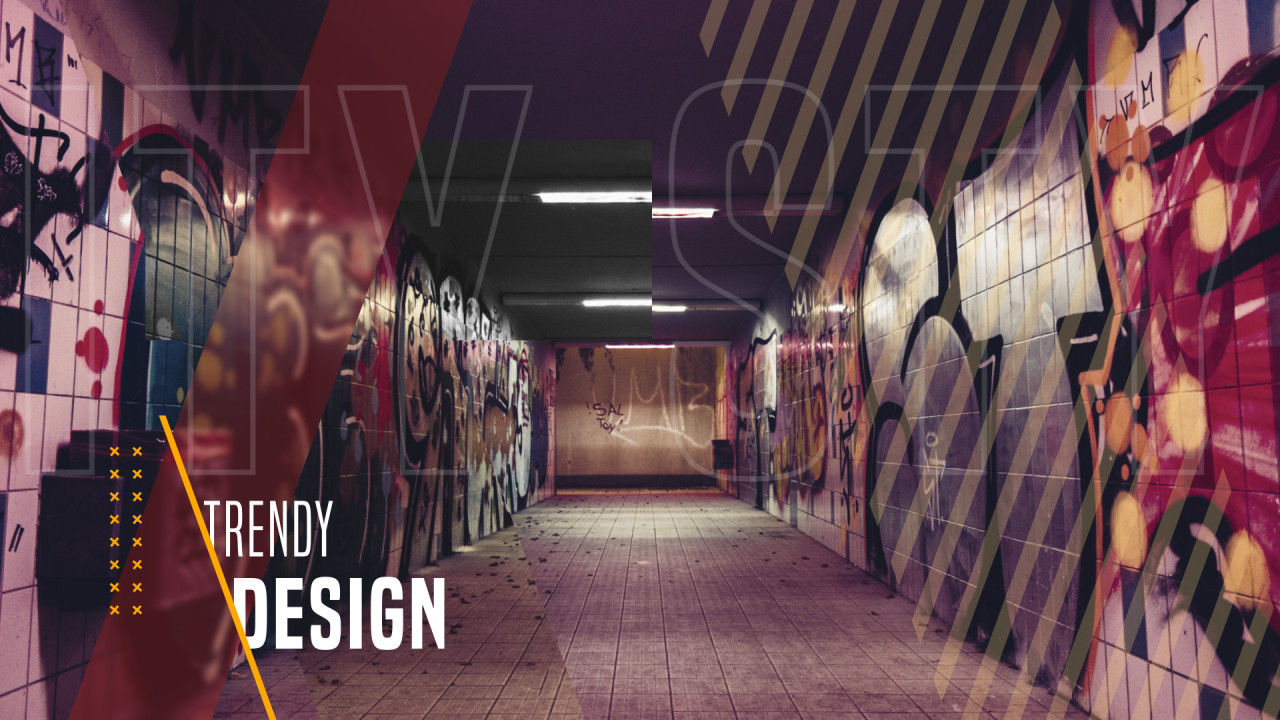 现代时尚过渡的商业广告标题文本动画促销活动素材库精选AE模板