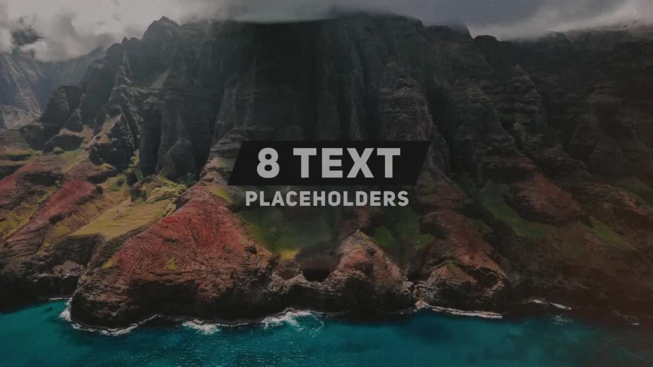 设计精美的快速幻灯片动画素材库精选PR模板