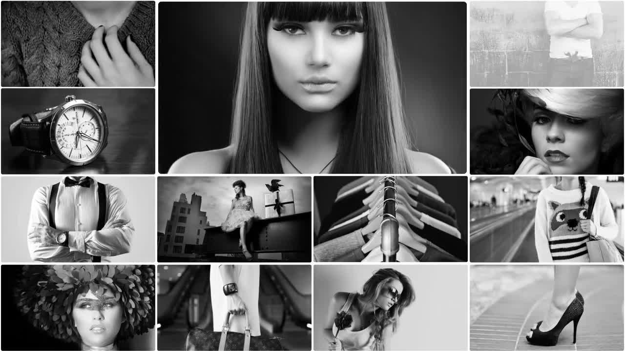 现代的清洁多屏幕简介素材库精选AE模板