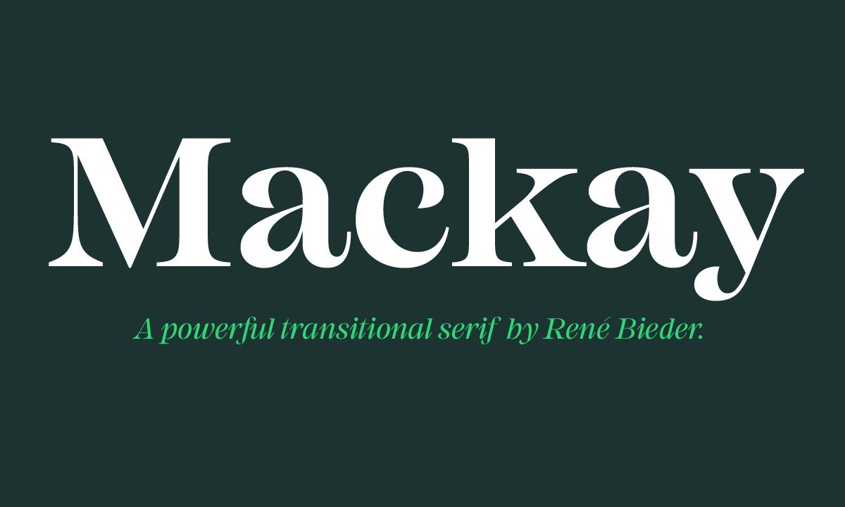 Mackay Font Family素材之家精选英文字体
