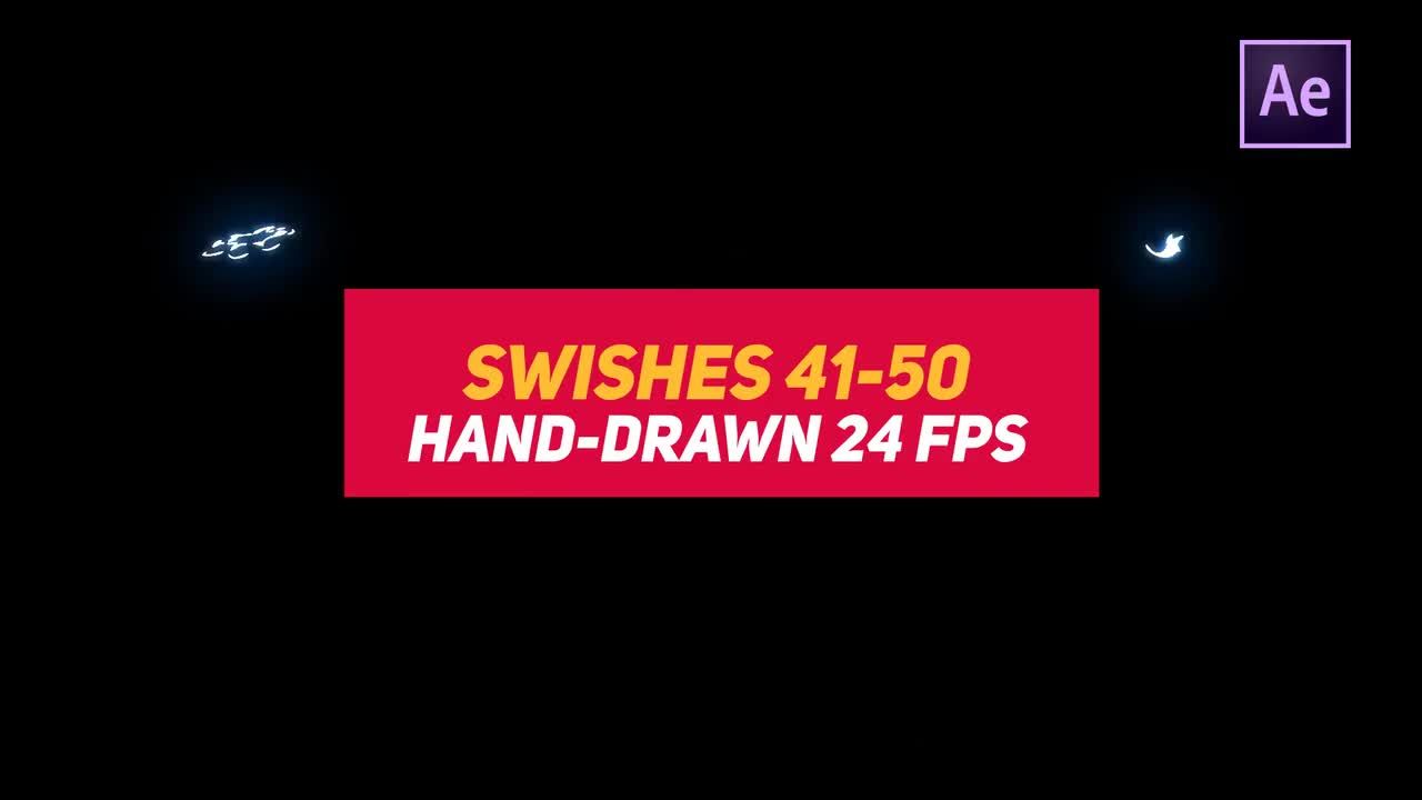 液体元素嗖嗖41-50素材库精选AE模板