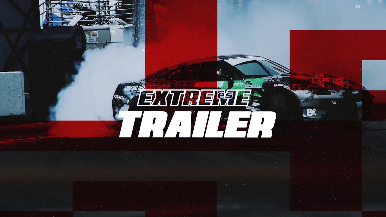 极限动态动画开场预告素材库推荐PR模板