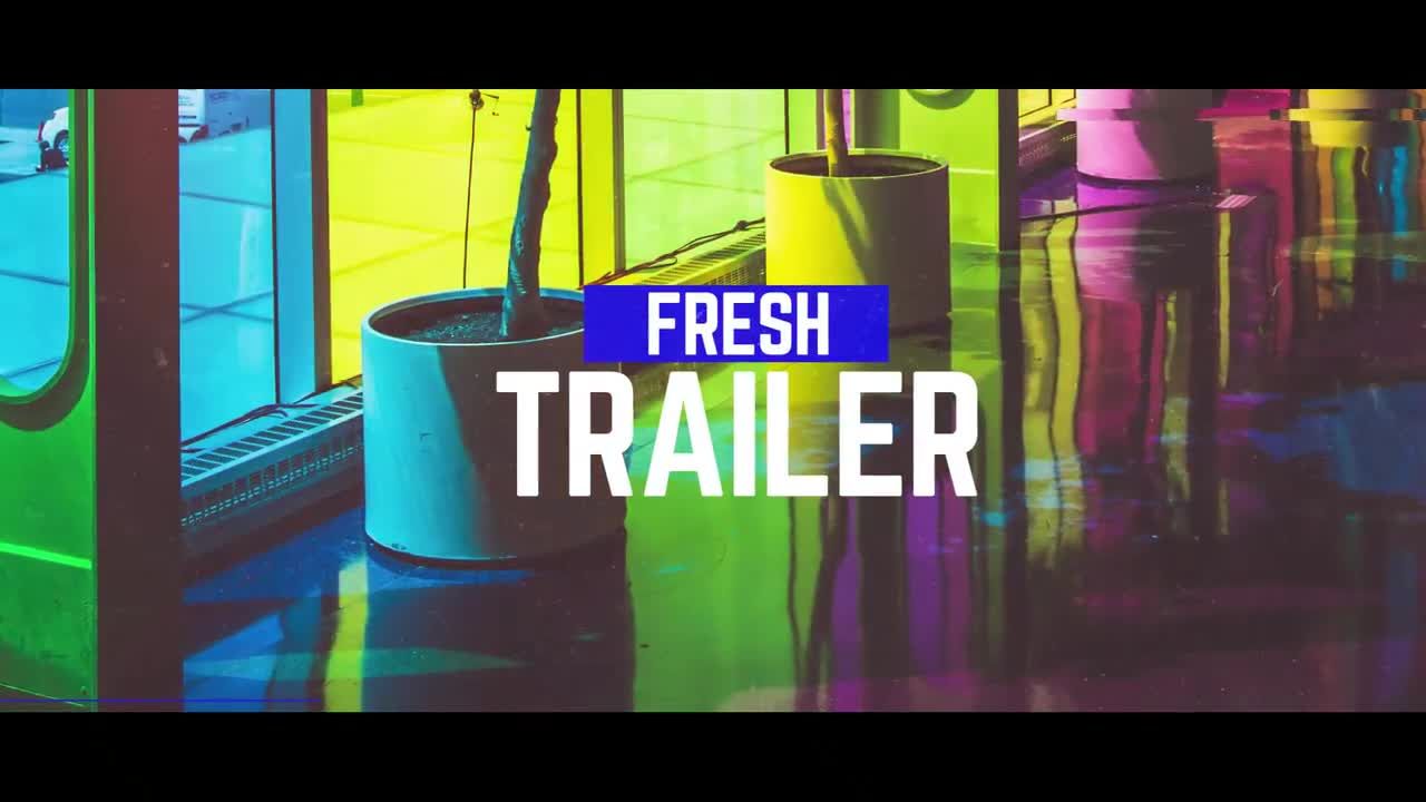 时尚设计现代文本动画和创意过渡效果素材库精选AE模板