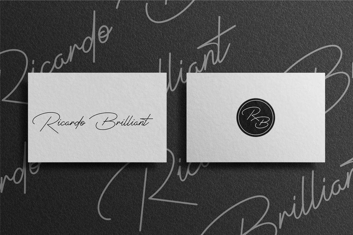 Signatrust / 2 Elegant Font插图4