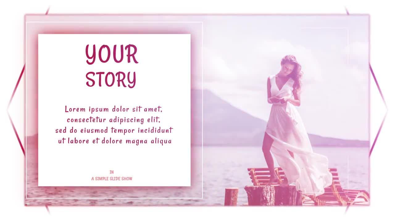 时尚的商业展示动态开启素材库精选AE模板