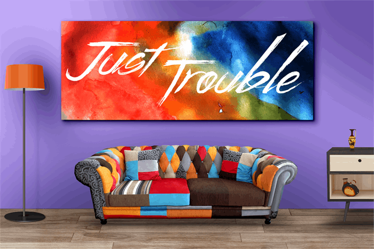 Wild Zova Free font插图5