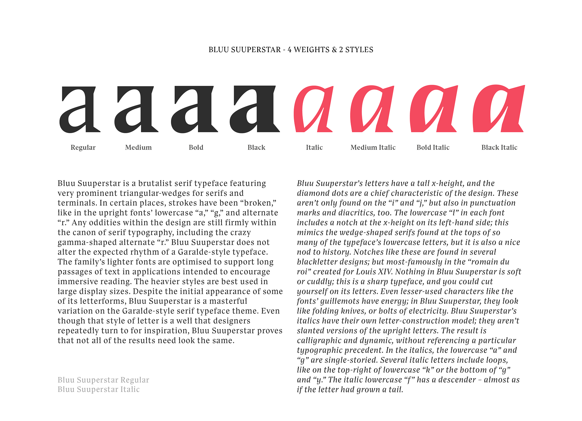 Bluu Suuperstar Font Family插图2