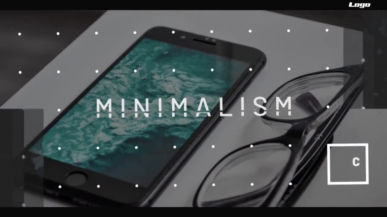 干净创意现代的动画素材库推荐PR模板