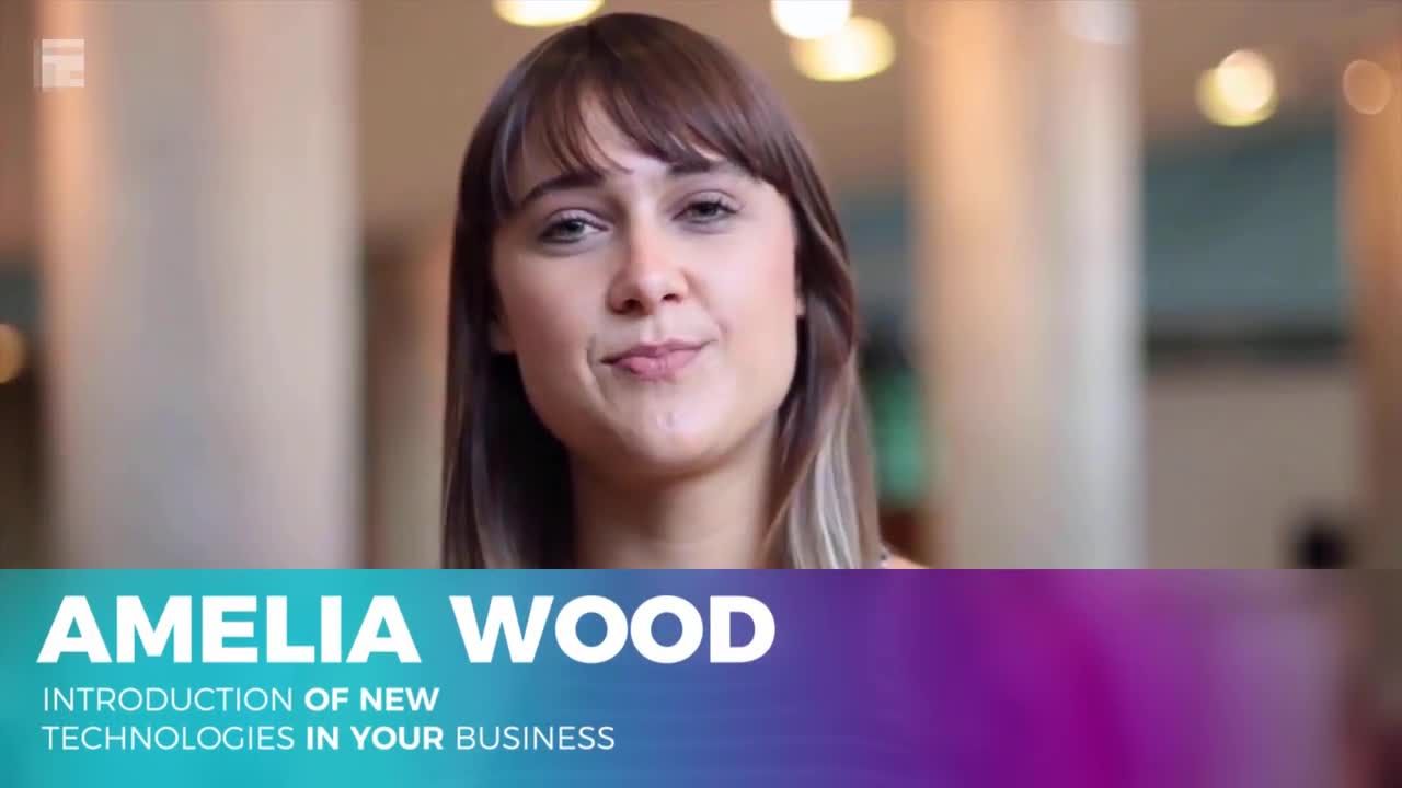 现代时尚明亮商务活动PR模板