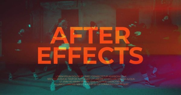 时尚动感街头文化界面开场动画素材库精选AE模板 Dynamic Promo