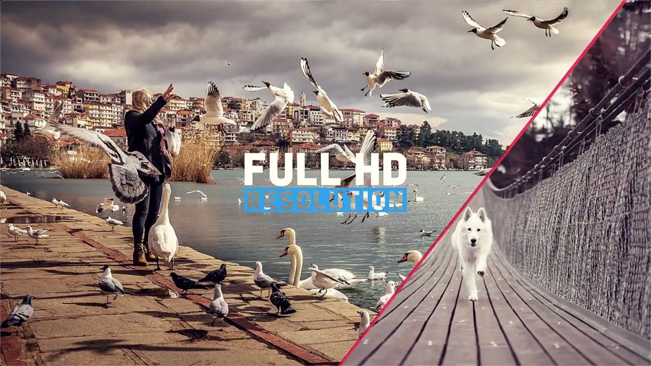 快速切换幻灯片素材库精选AE模板FastSlideshow