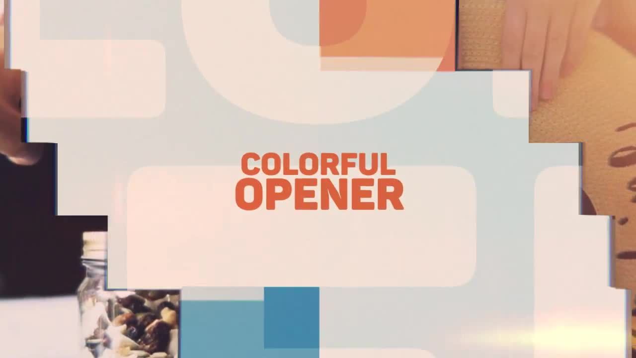 动感明亮的商业活动创意文字动画过渡效果素材库精选AE模板