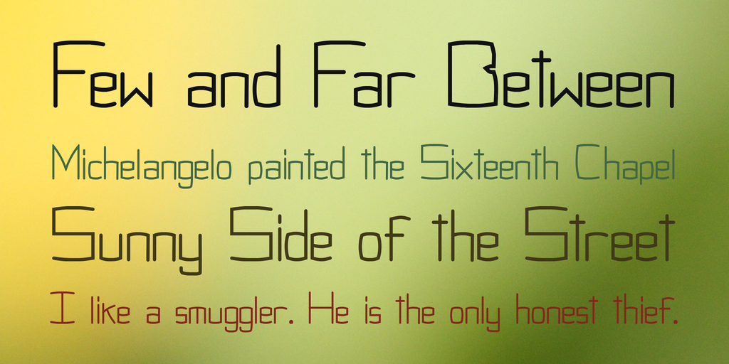 Obti Sans Font插图1