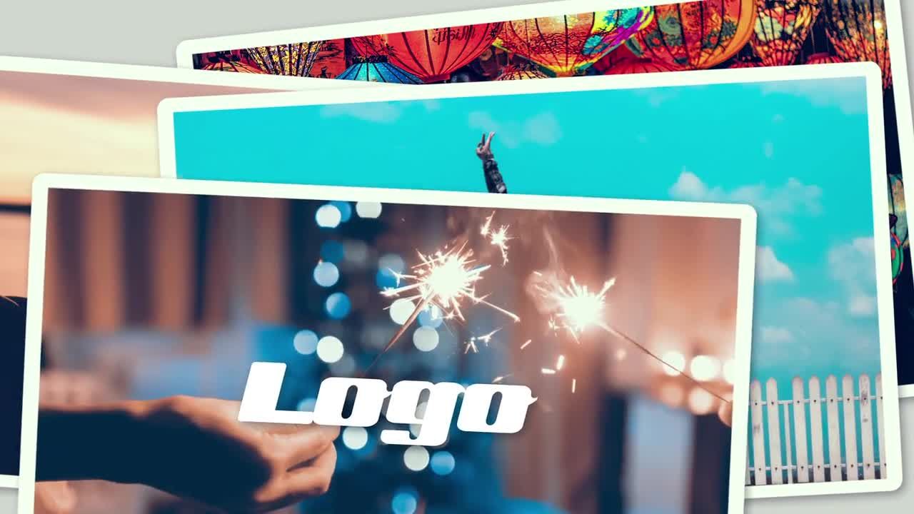 动态照片墙幻灯片展示素材库精选AE模板